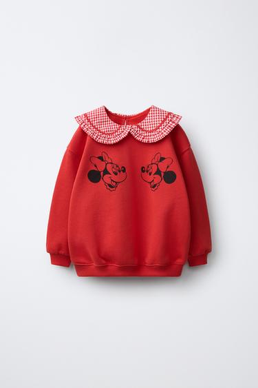 Толстовка с воротником в клетку виши Minnie Mouse © Disney- Заказать в России