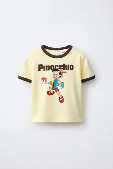 Футболка с принтом Pinocchio © Disney