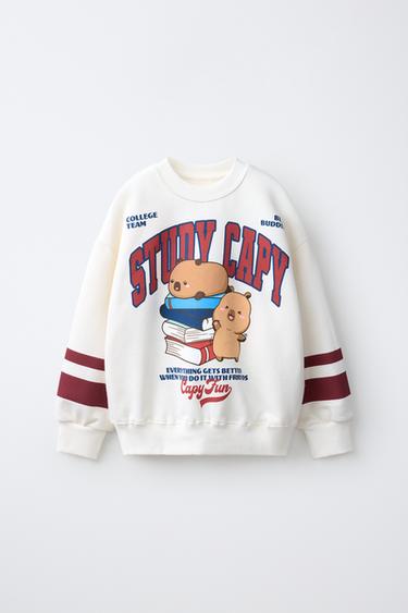 Zara Толстовка капибара CAPYFUN ©