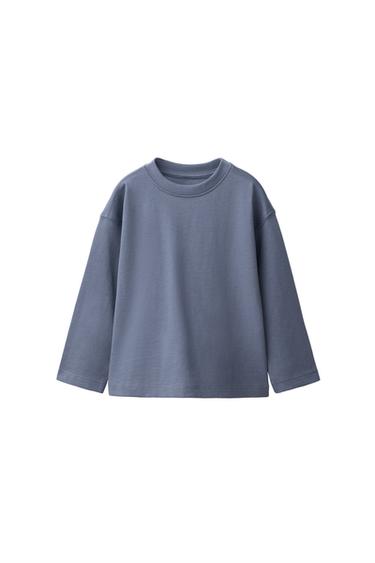 Zara Однотонный лонгслив