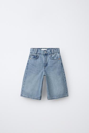 Zara Джинсовые шорты с карманами
