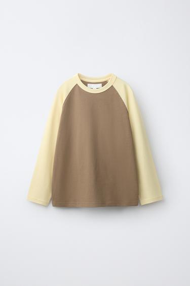 Zara Футболка с рукавами реглан купить с доставкой.