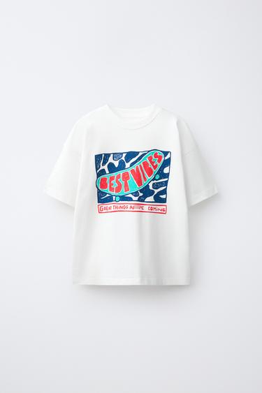 Футболка с текстовым принтом