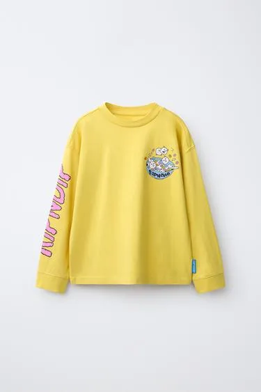 Лонгслив с логотипом Ripndip © X Zara Kids