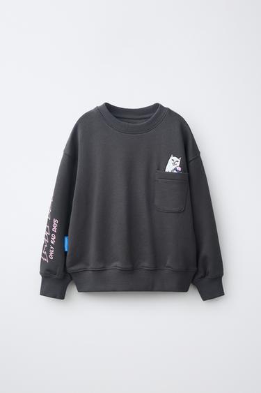 Толстовка с принтом-логотипом Ripndip © X Zara Kids