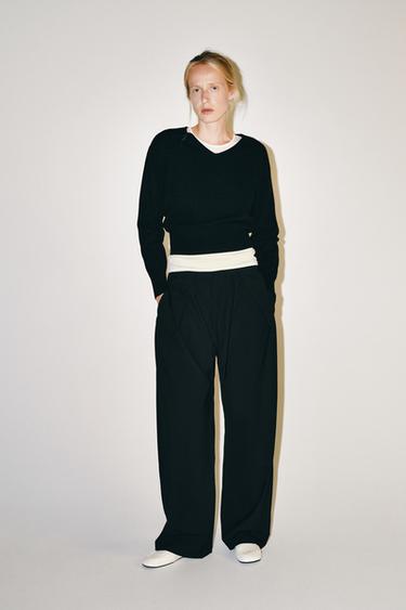 Zara Брюки со складками — коллекция ZARA «ZW»