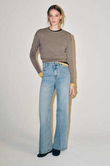 Zara Джинсы   с высокой посадкой — коллекция ZARA «ZW»