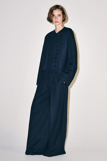 Zara Короткий блейзер — коллекция ZARA «ZW»