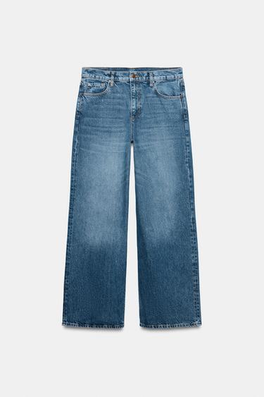 Zara Джинсы с низкой посадкой — коллекция ZARA «ZW» купить с доставкой.