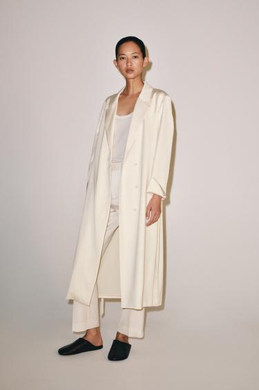 Zara Атласные брюки прямого кроя — коллекция ZARA «ZW»