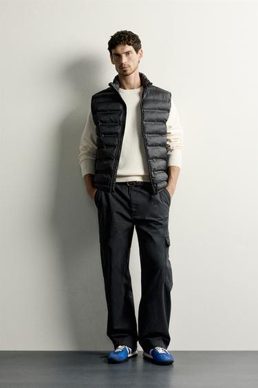 Zara Легкий стеганый жилет 