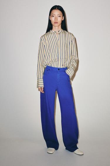 Zara Джинсы  со средней посадкой — коллекция ZARA «ZW»