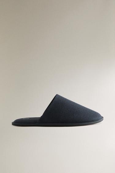Zara Тапочки-мюли из ткани