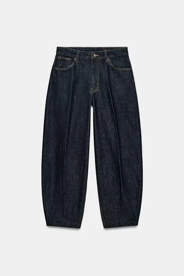 Джинсы Tapered с высокой посадкой — коллекция Zara «Zw»