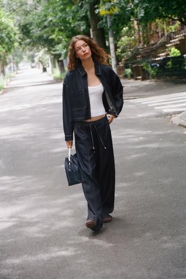 Zara Короткая куртка Z1975 на молнии купить с доставкой.