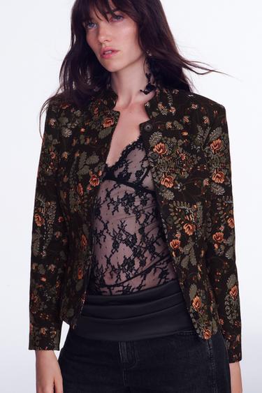 Zara Кружевное боди на бретелях купить с доставкой.