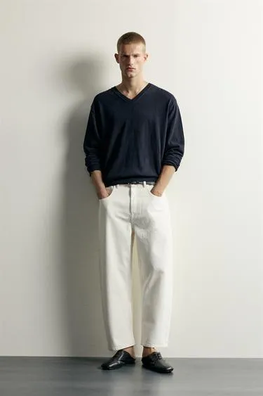 Джинсы Tapered Wide Fit- Заказать в России
