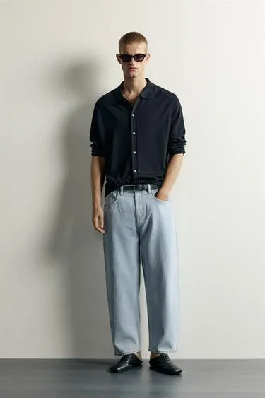 Джинсы Tapered Wide Fit- Заказать в России