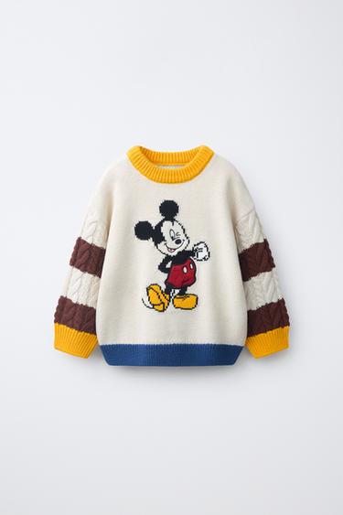 Zara Свитер «микки маус» © DISNEY купить с доставкой.