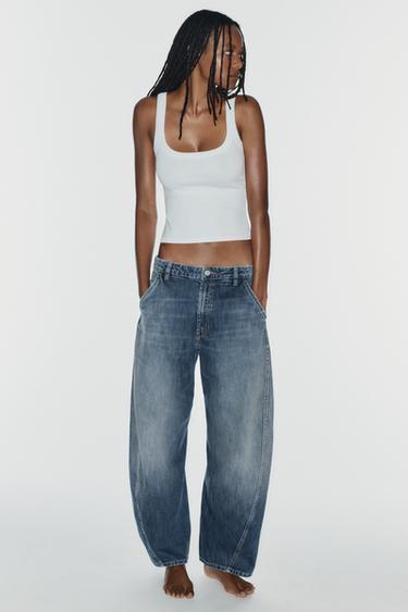 Zara Джинсы TRF CHINO со средней посадкой купить с доставкой.