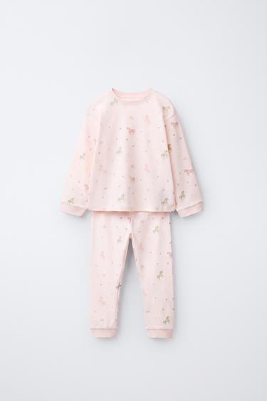 Zara 1,5–6 лет/пижама с принтом «единороги» купить с доставкой.