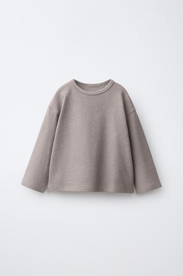 Zara Однотонная футболка купить с доставкой.