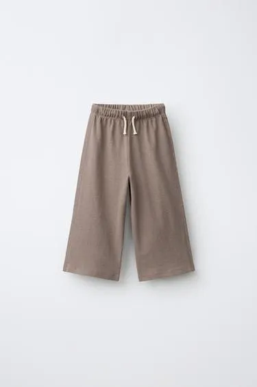 Однотонные брюки Wide Leg