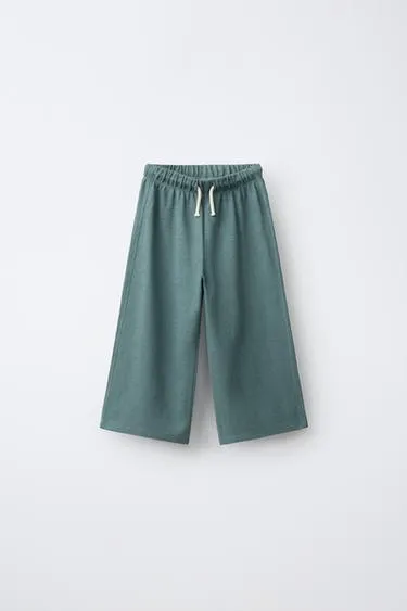Однотонные брюки Wide Leg