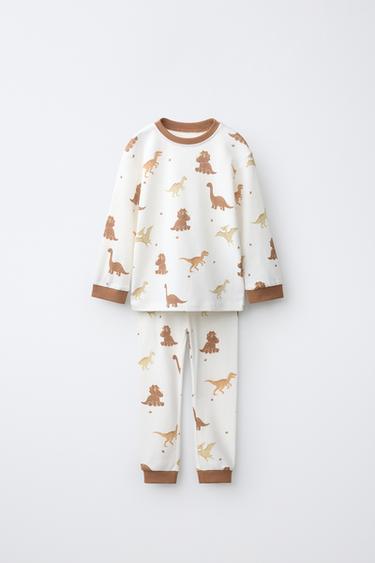 Zara 1,5–6 лет / пижама с принтом «динозавры» купить с доставкой.