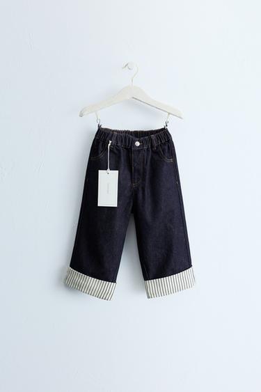 Zara ZARA «TIMELESS» — джинсы прямого кроя с контрастной строчкой