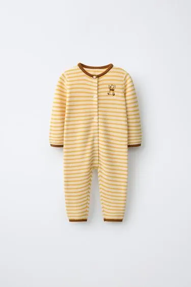 Трикотажный комбинезон в полоску Winnie The Pooh © Disney- Заказать в России