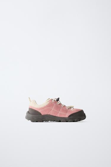 Zara Кожаные кроссовки «BAREFOOT» купить с доставкой.