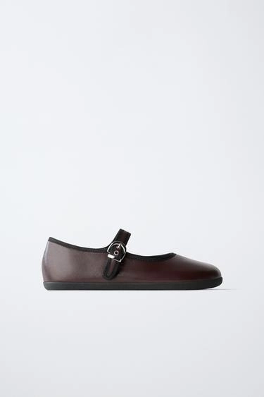 Балетки barefoot из натуральной кожи- Заказать в России