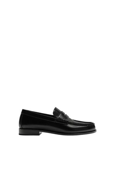 Строгие лоферы с планкой- Заказать в России