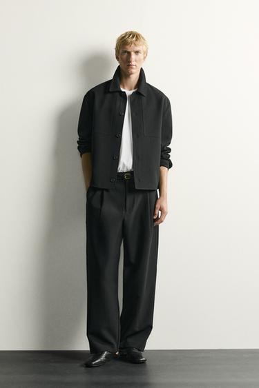 Zara Куртка-рубашка BOXY-FIT
