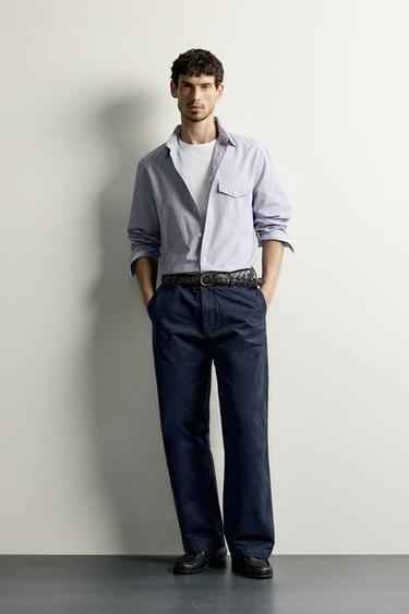 Zara Брюки чинос прямого кроя