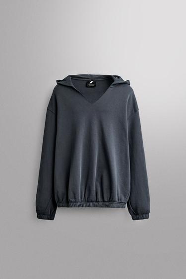 Zara Хлопковое худи купить с доставкой.