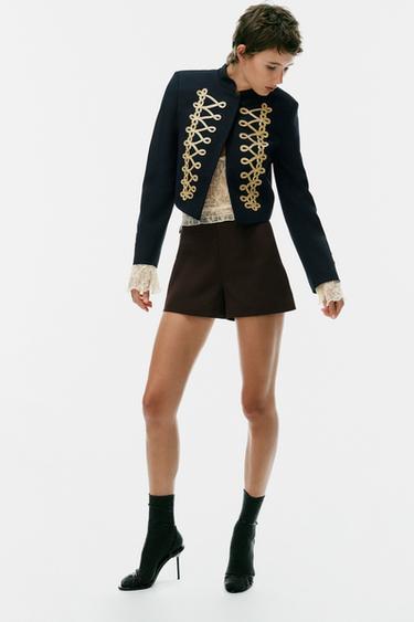 Zara Шорты с высокой посадкой