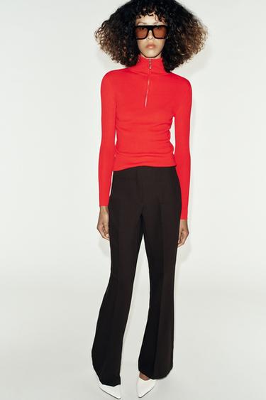 Zara Брюки клёш с низкой посадкой купить с доставкой.