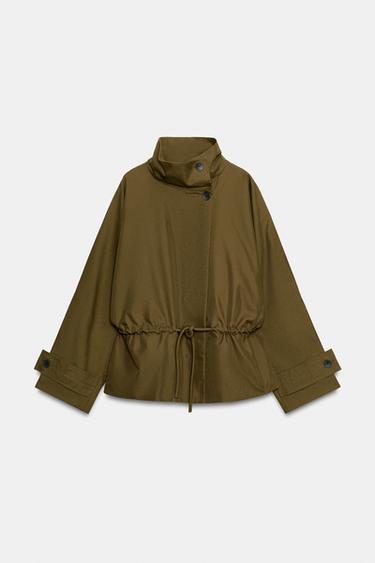Zara Парка оверсайз из коллекции «ZW» купить с доставкой.