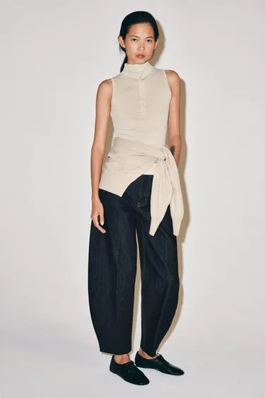 Джинсы Tapered с высокой посадкой — Zw Collection- Заказать в России