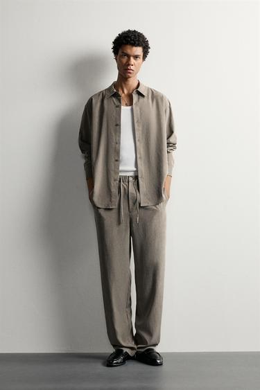 Zara Струящиеся брюки 