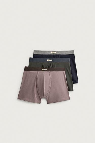Zara Набор из 3 трусов-боксеров SOFT