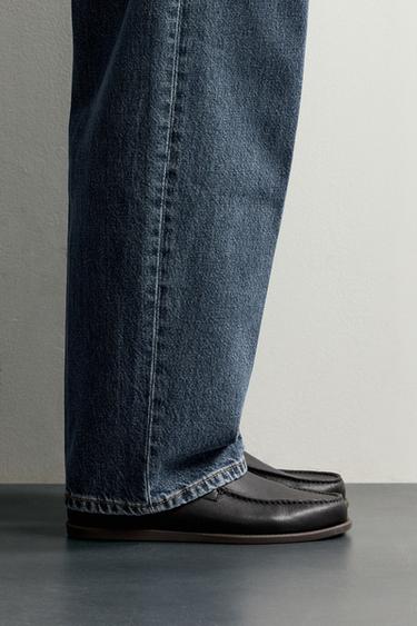 Zara Кожаные лоферы