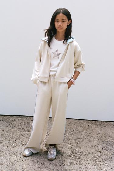 Zara Спортивные брюки  с контрастной отделкой