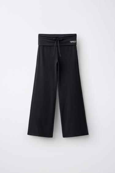Брюки Wide Leg с отворотами
