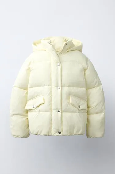 Стеганая куртка с капюшоном Water Repellent