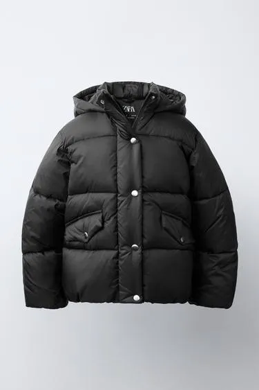 Стеганая куртка Water-Repellent с капюшоном