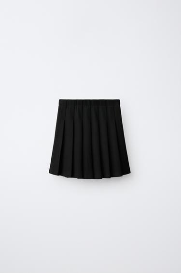 Zara Однотонная юбка в складку купить с доставкой.