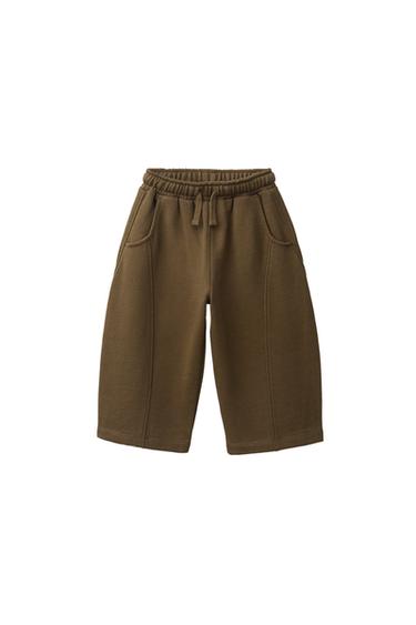 Zara Однотонные брюки-бананы купить с доставкой.